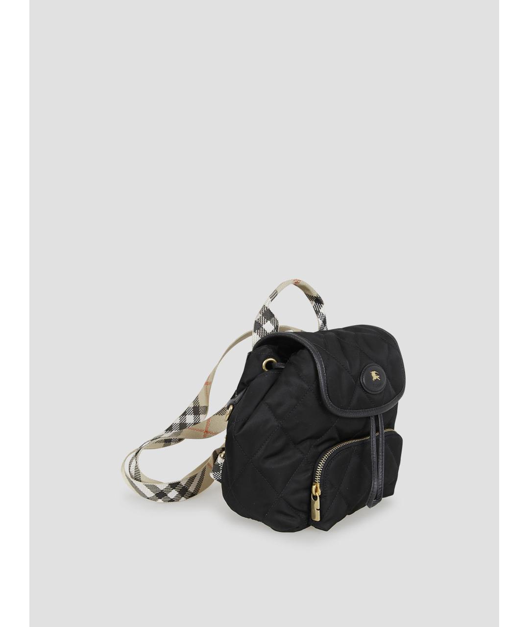 BURBERRY Черный тканевый рюкзак, фото 2