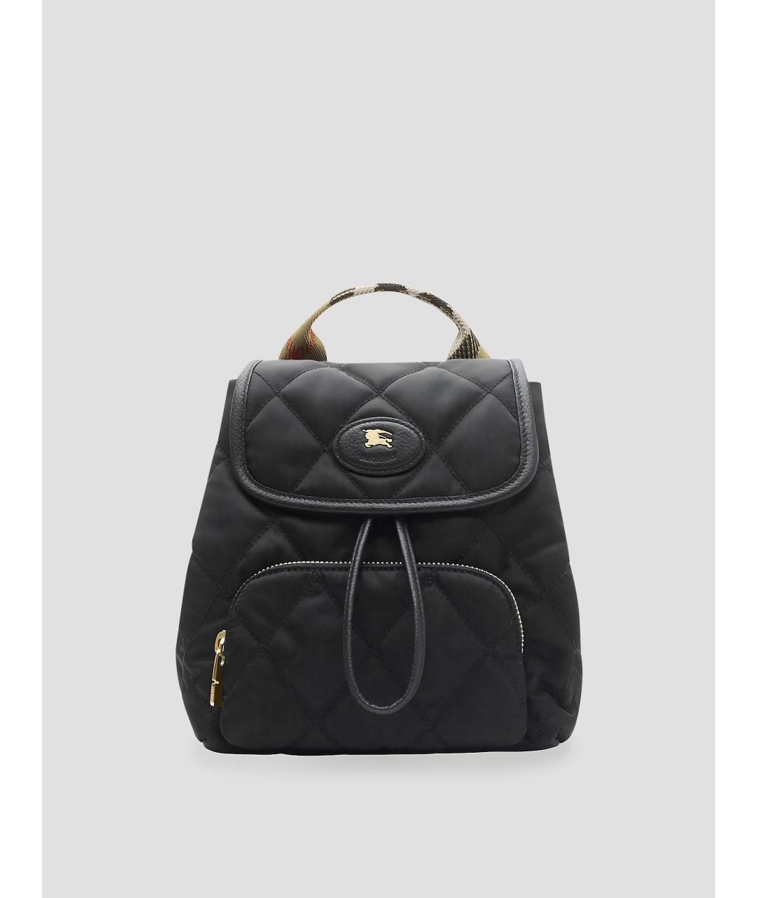 BURBERRY Черный тканевый рюкзак, фото 4