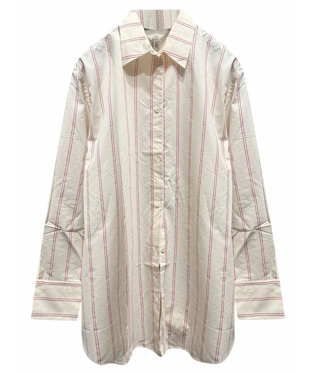 TOTEME Бежевая хлопковая рубашка, фото 1