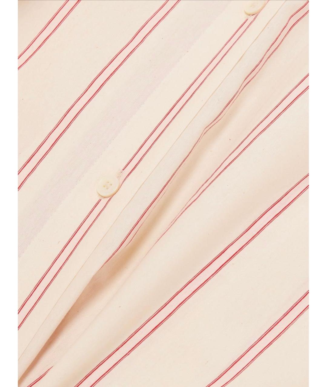 TOTEME Бежевая хлопковая рубашка, фото 4