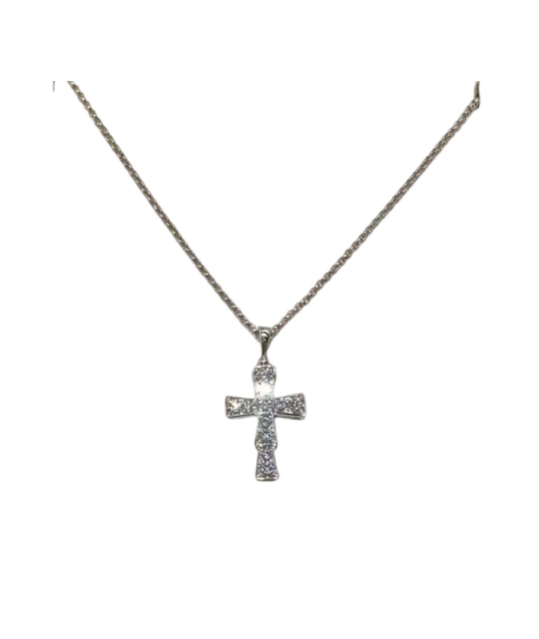 BVLGARI Серебряная подвеска из белого золота, фото 7