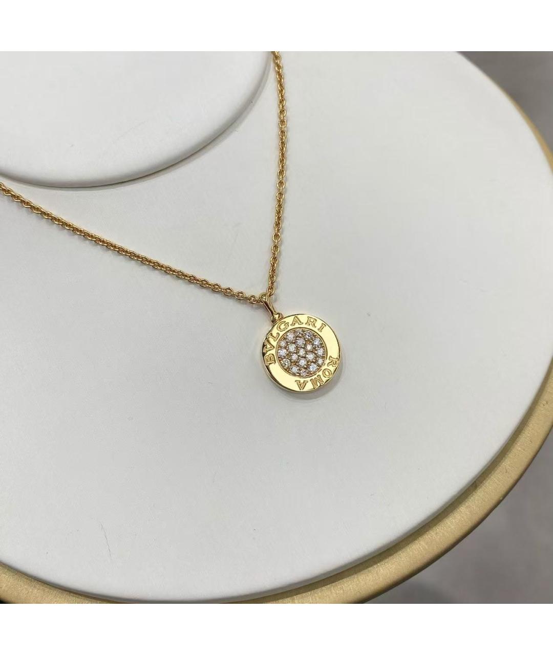 BVLGARI Золотое колье из розового золота, фото 3