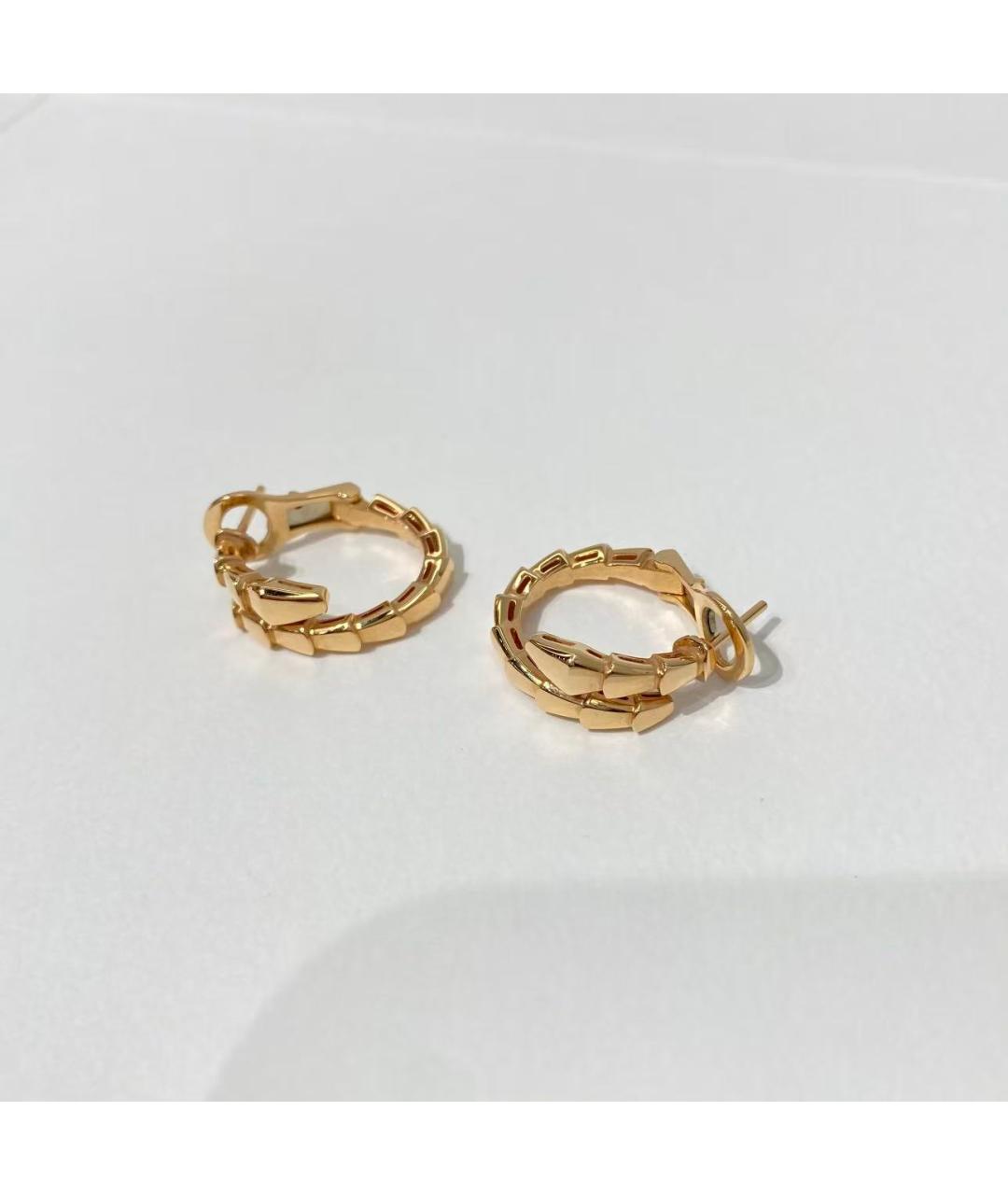BVLGARI Золотые серьги, фото 3