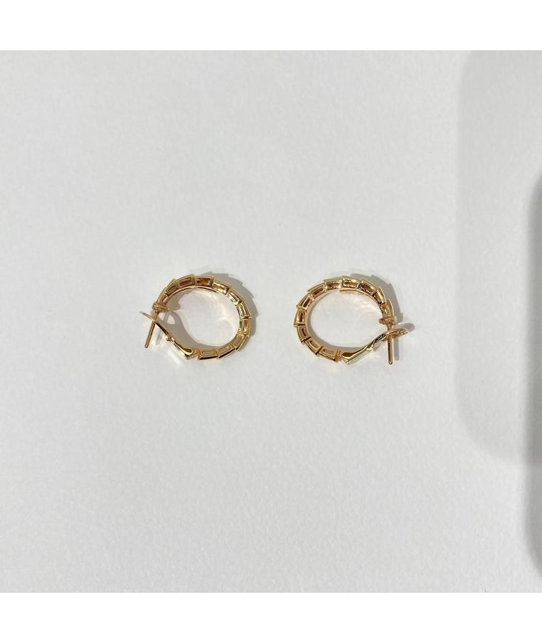 BVLGARI Золотые серьги, фото 5
