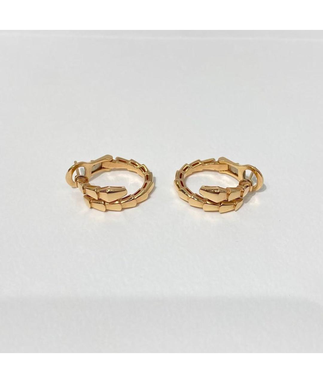 BVLGARI Золотые серьги, фото 2