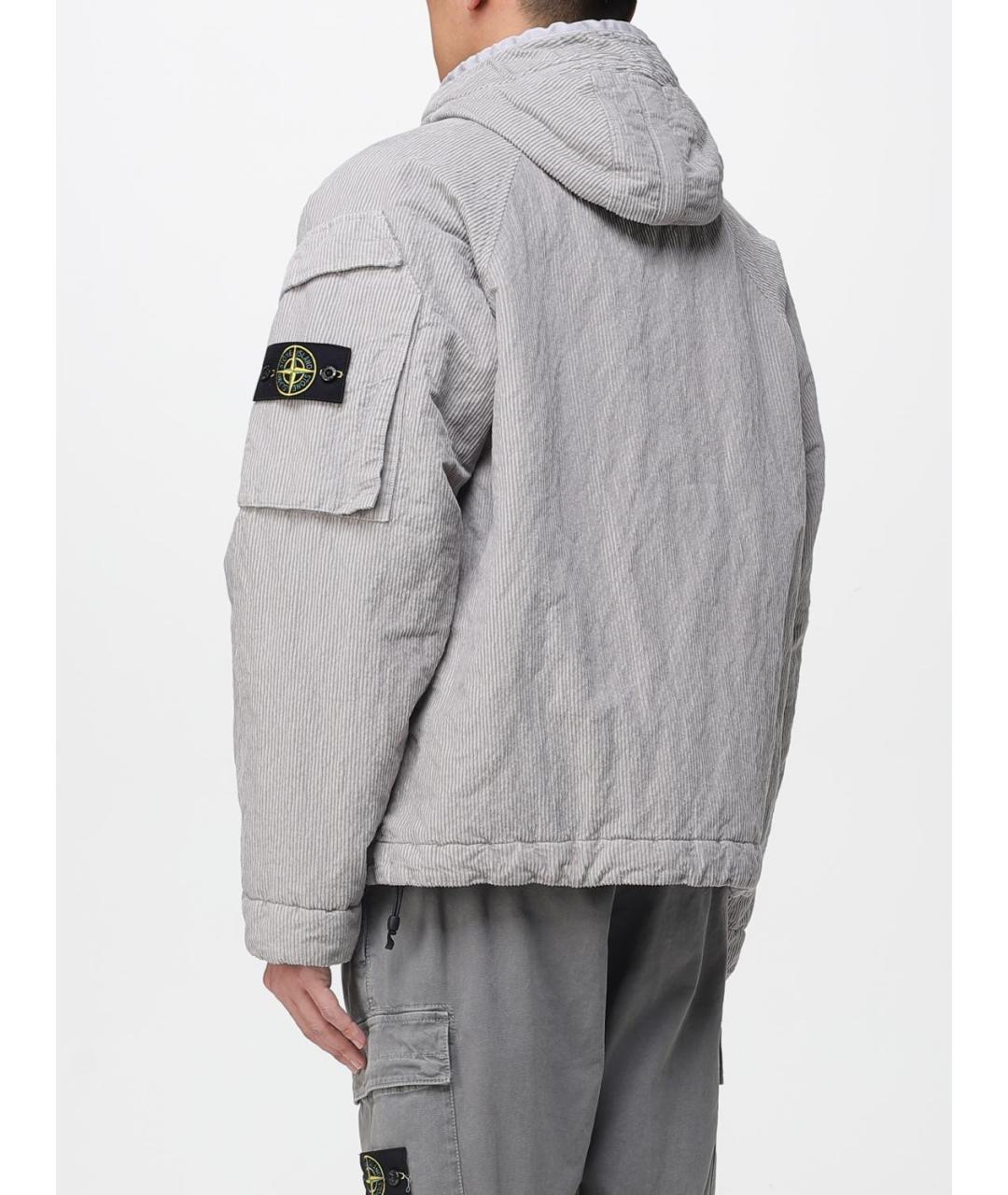 STONE ISLAND Серая куртка, фото 3