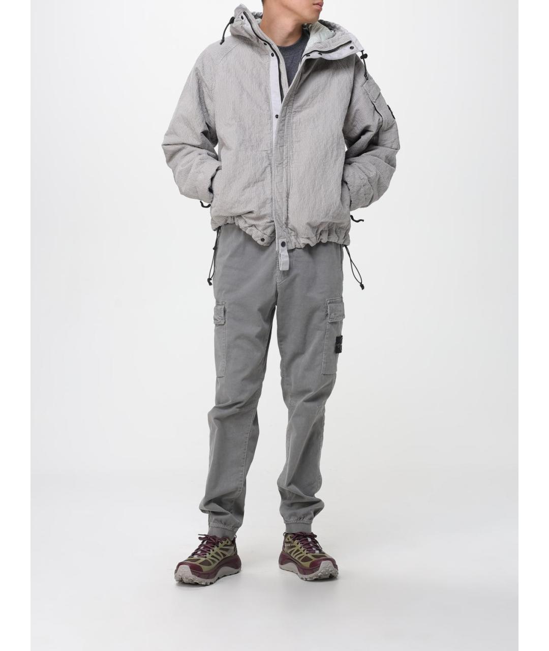 STONE ISLAND Серая куртка, фото 2