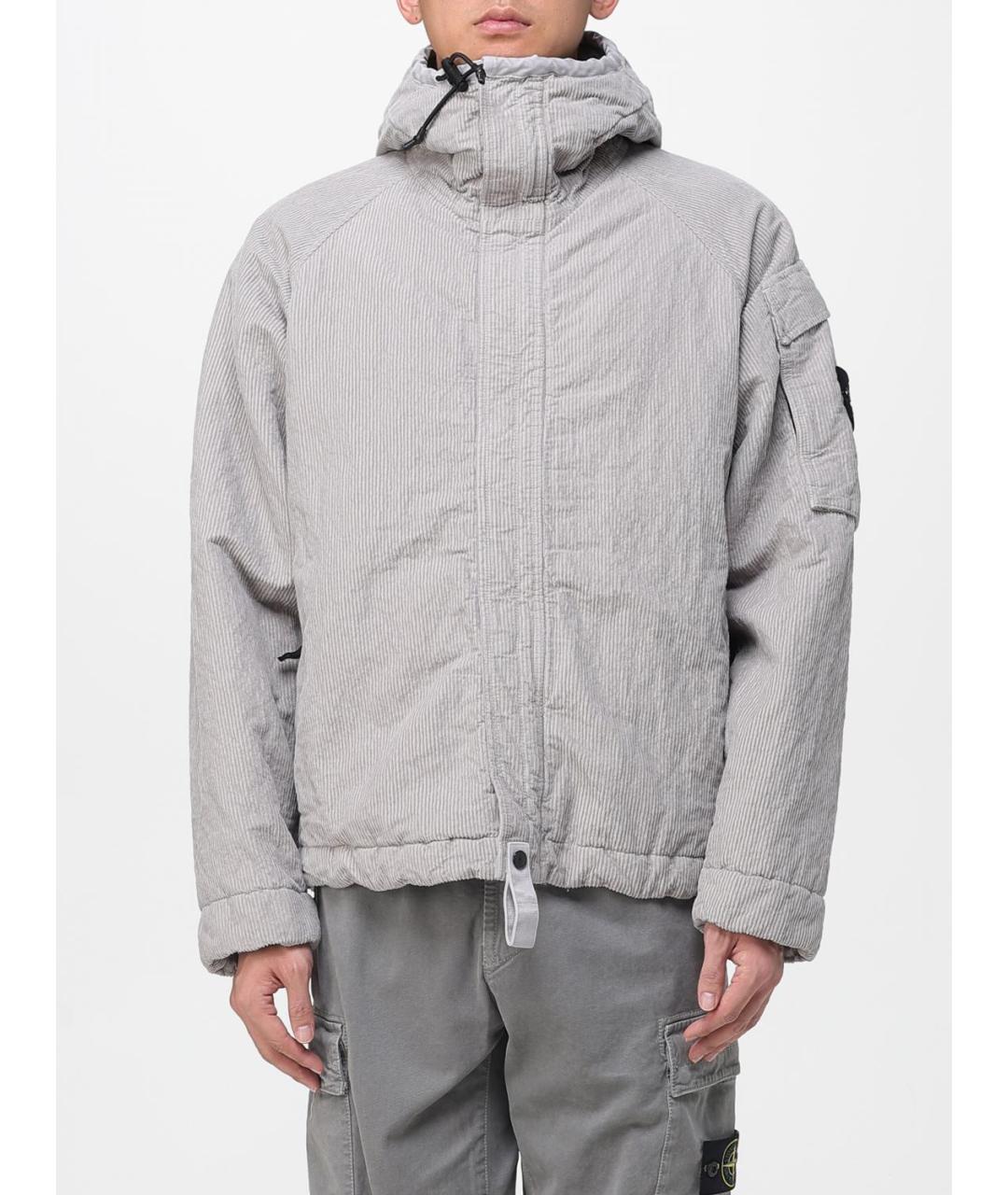 STONE ISLAND Серая куртка, фото 6
