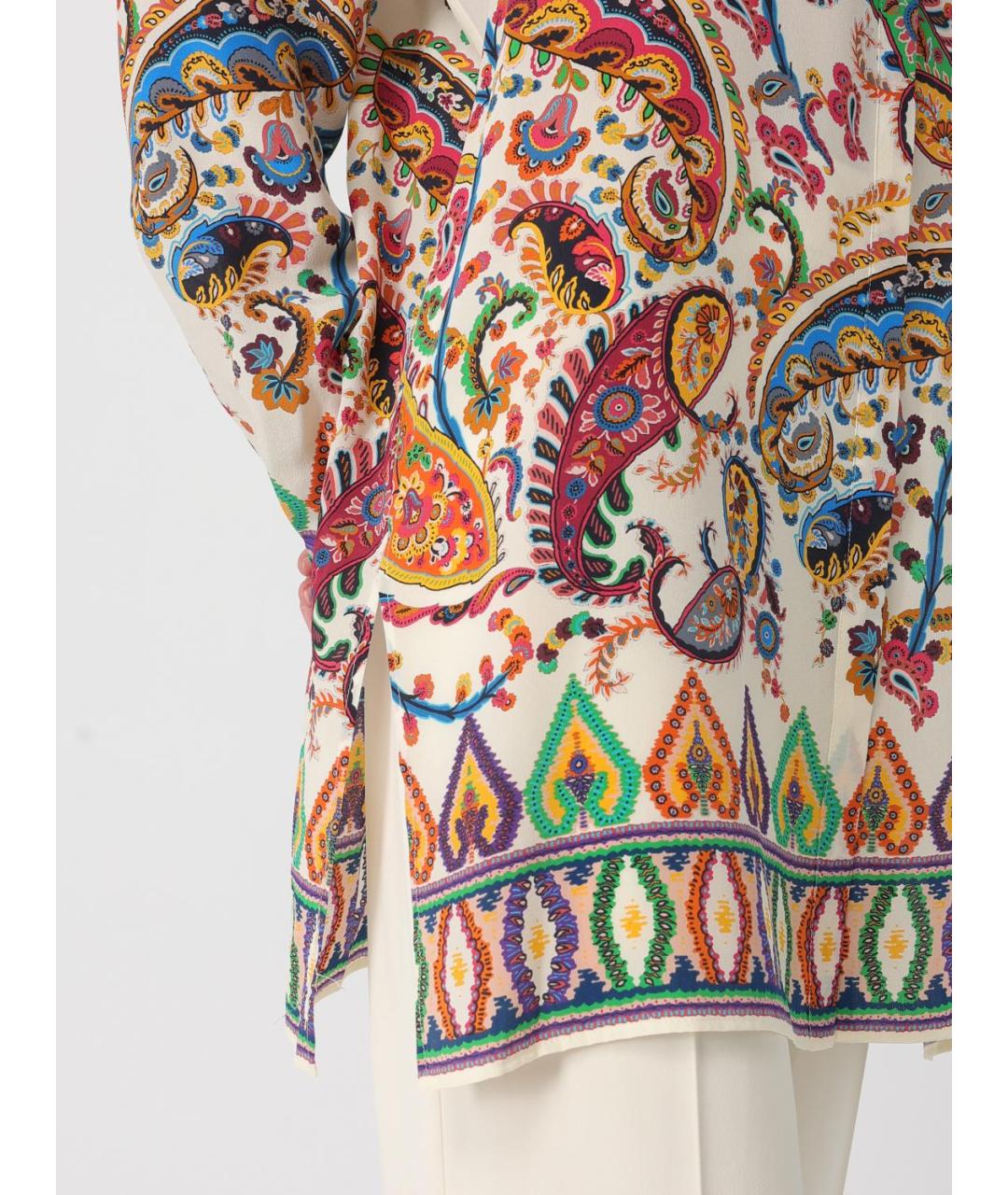 ETRO Мульти шелковая рубашка, фото 5