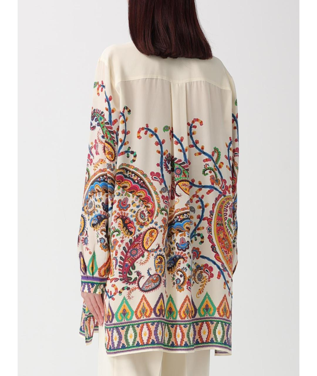 ETRO Мульти шелковая рубашка, фото 3