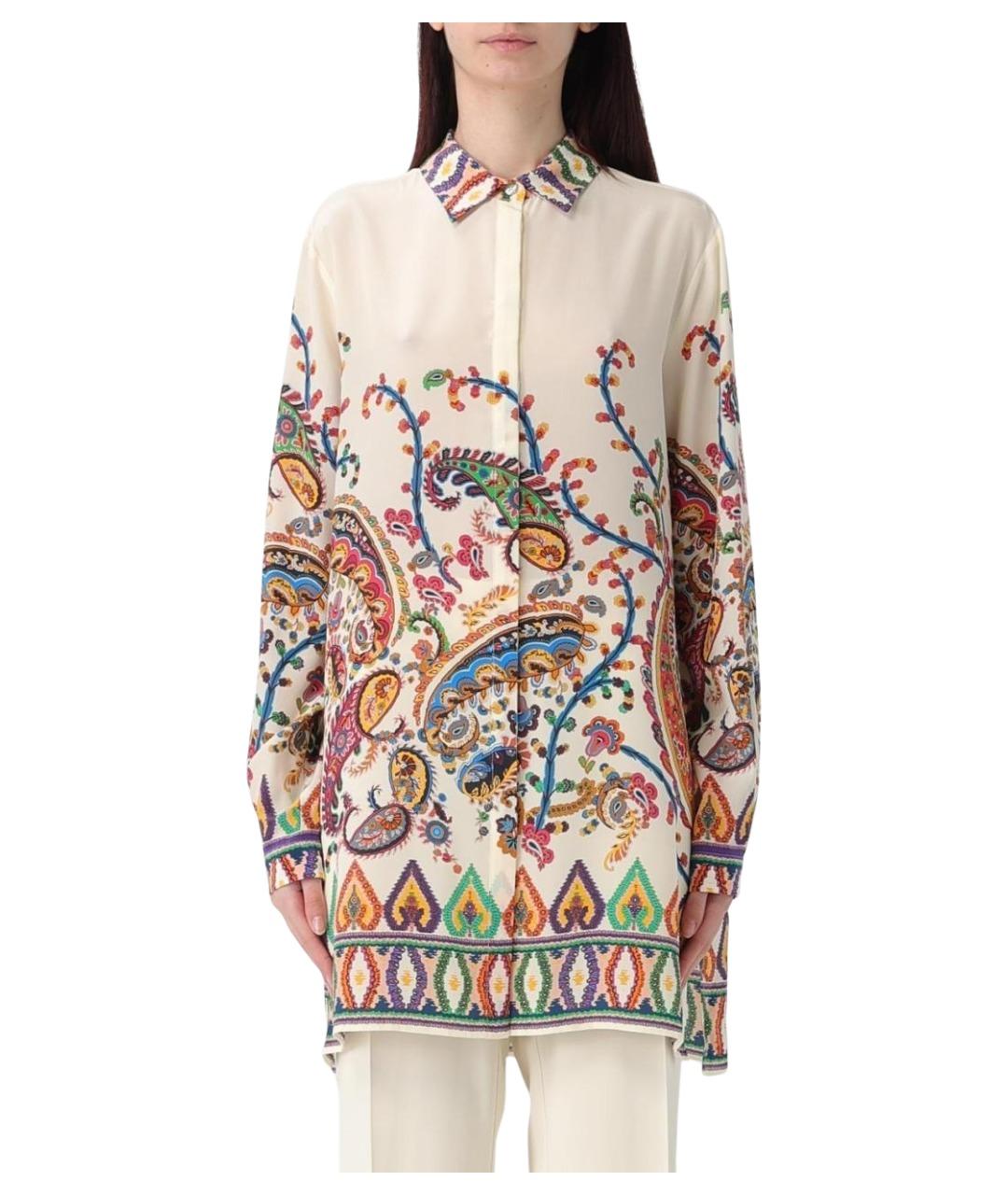 ETRO Мульти шелковая рубашка, фото 1