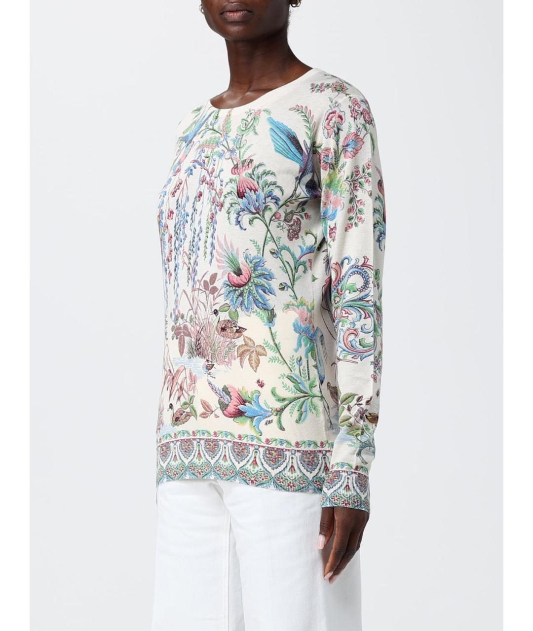 ETRO Мульти шелковый джемпер / свитер, фото 3