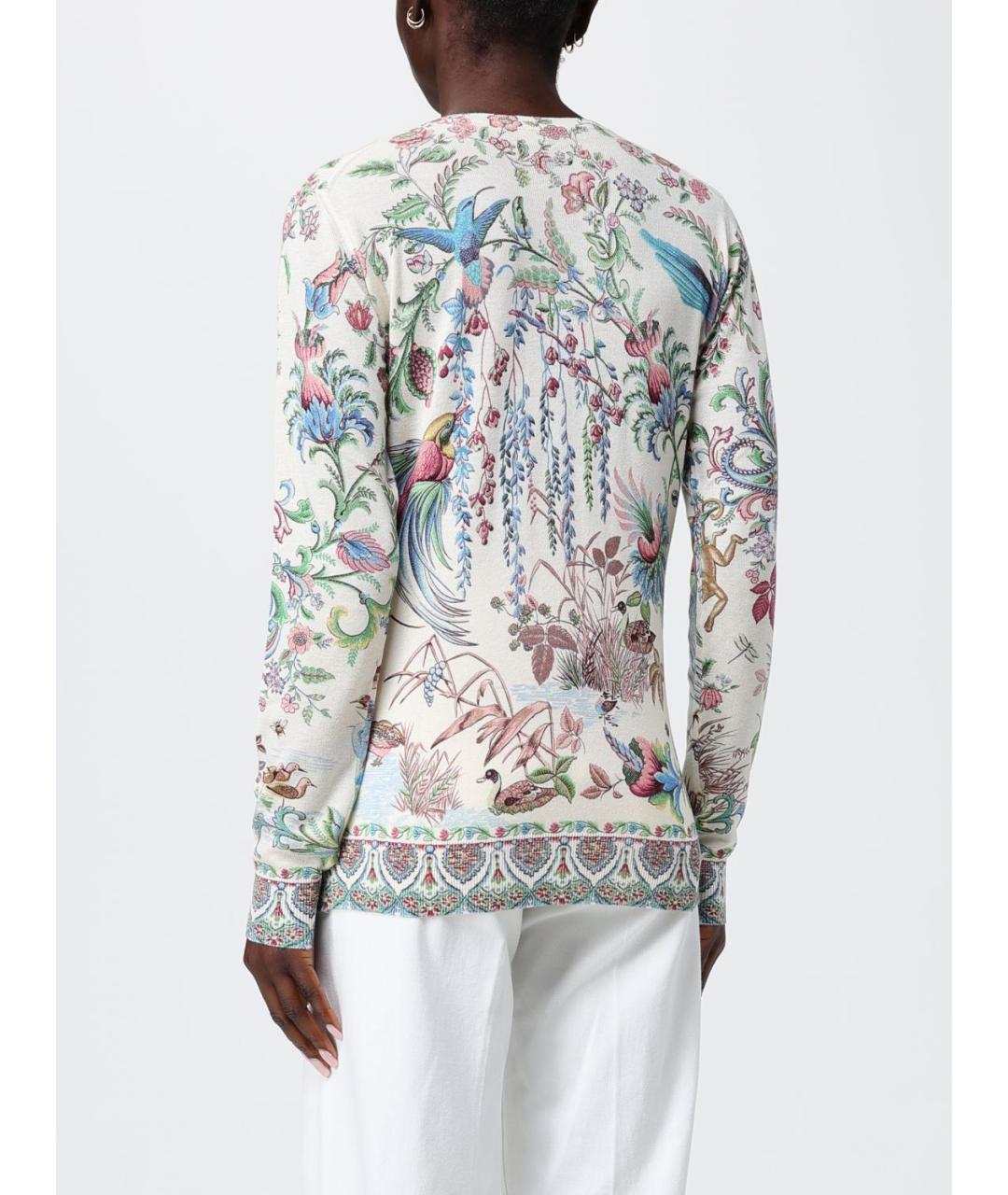 ETRO Мульти шелковый джемпер / свитер, фото 2