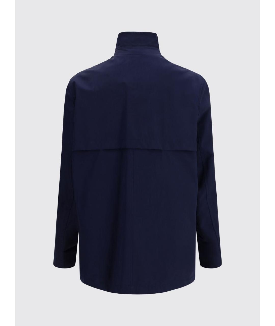 BRUNELLO CUCINELLI Синяя хлопковая куртка, фото 3