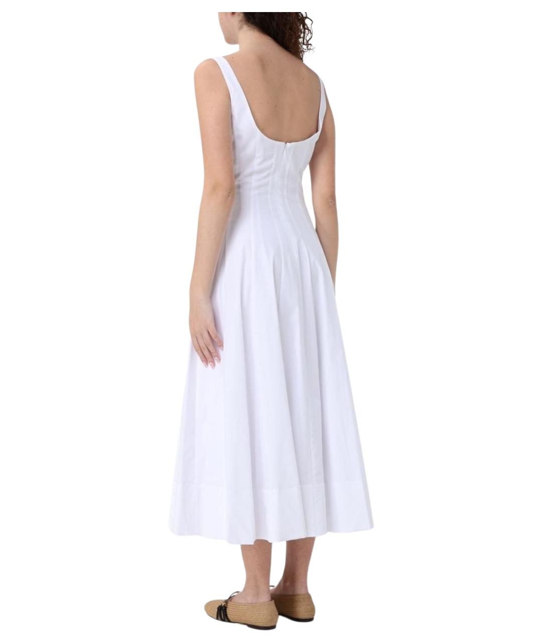 STAUD Белое платье, фото 2