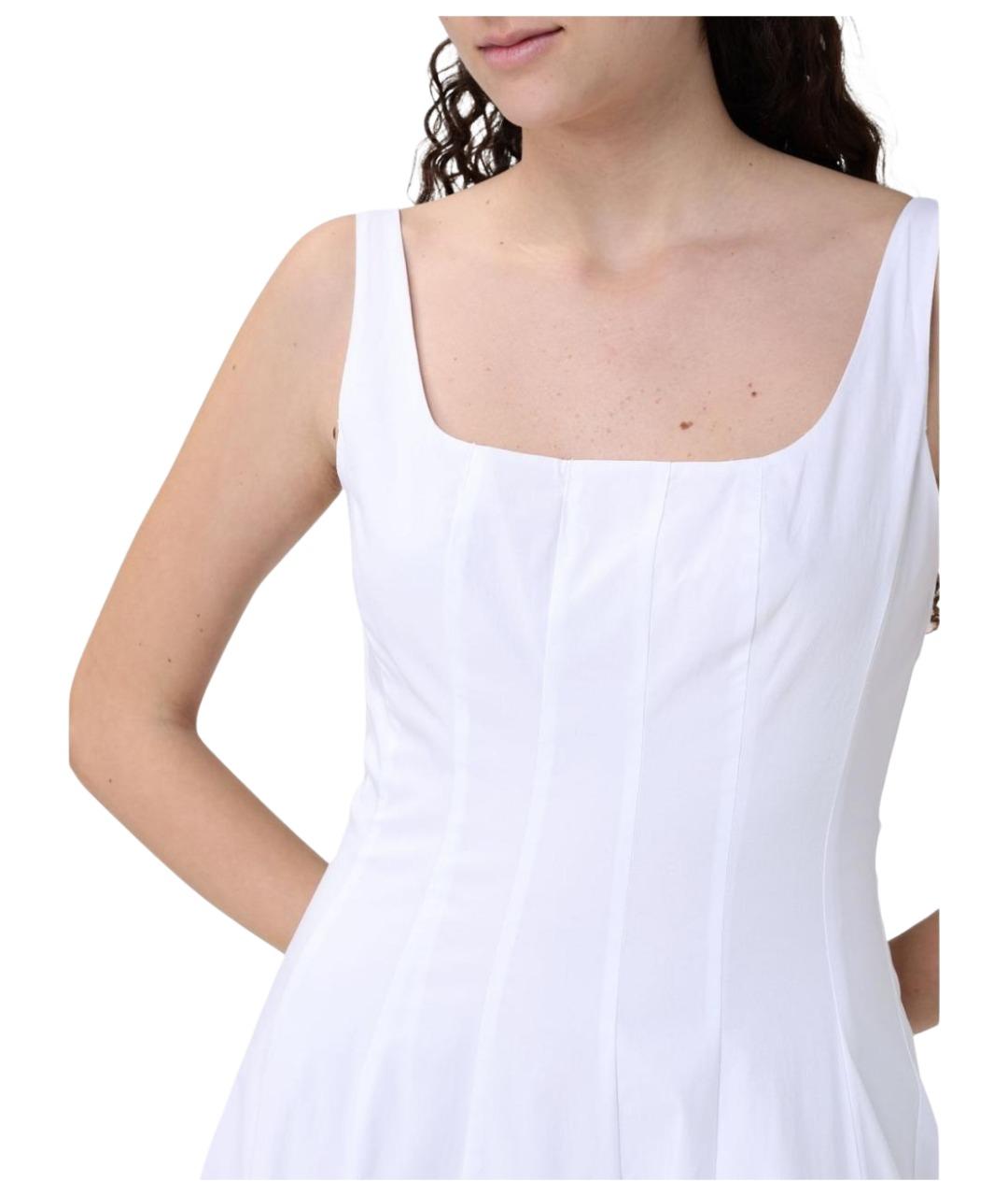 STAUD Белое платье, фото 3