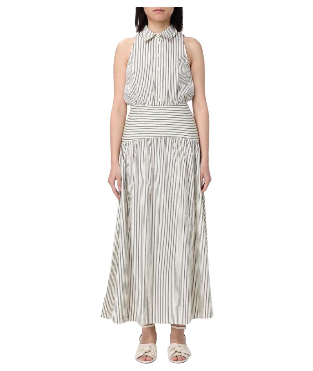 STAUD Бежевое повседневное платье, фото 1