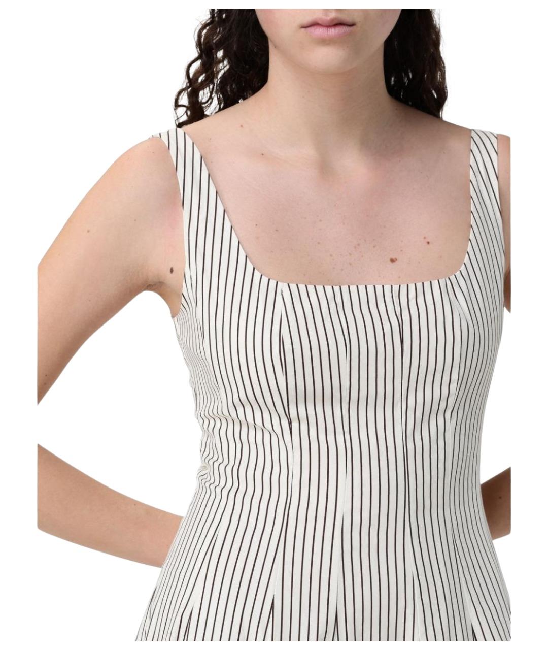 STAUD Мульти хлопковое платье, фото 3