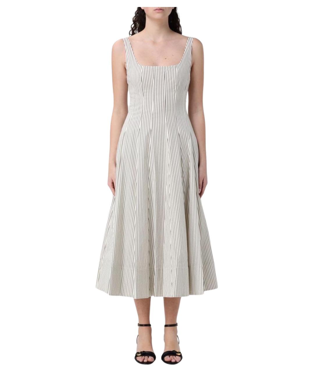 STAUD Мульти хлопковое платье, фото 1