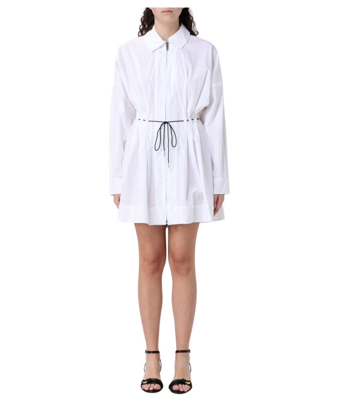 STAUD Белое хлопковое платье, фото 1