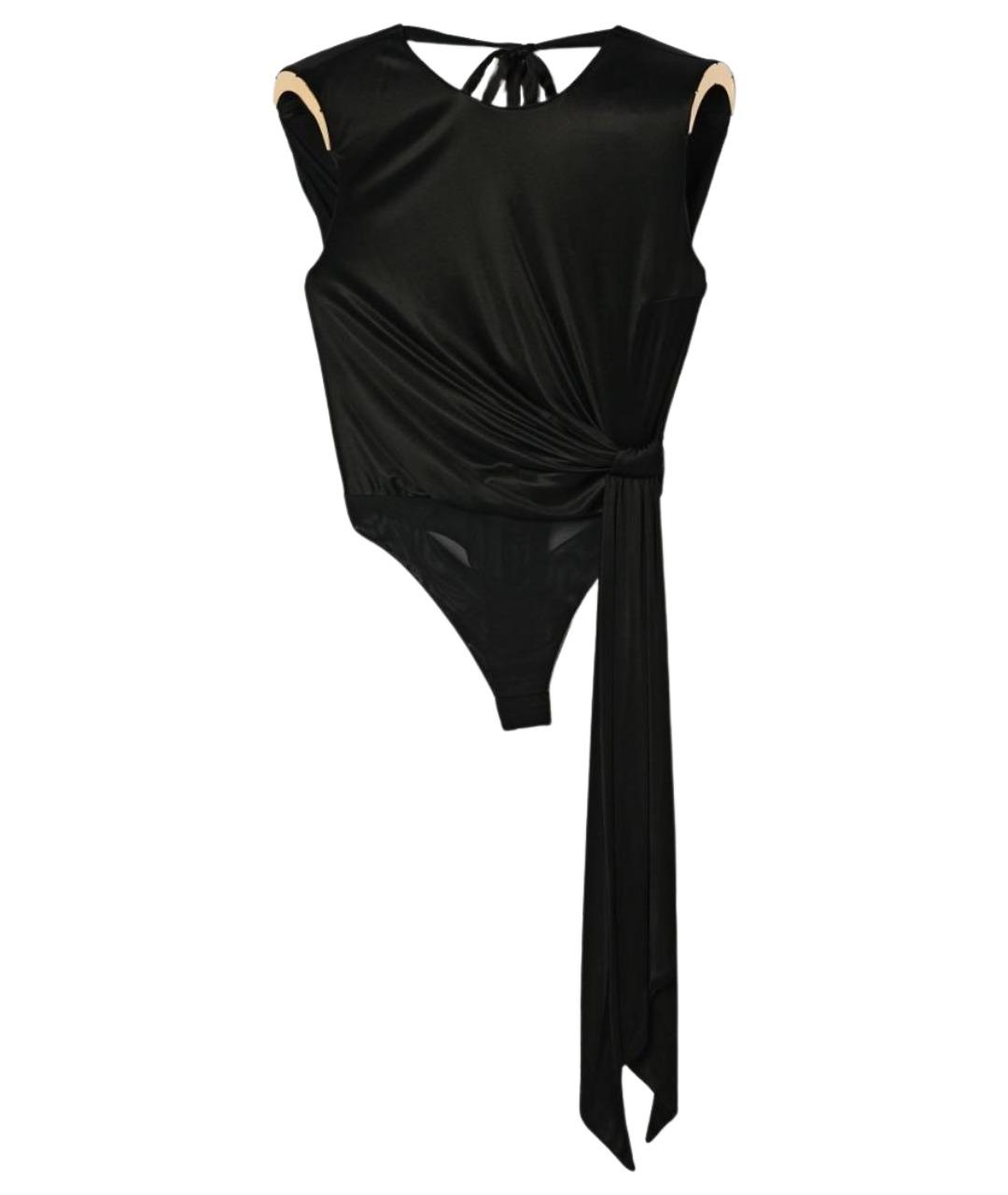 ELISABETTA FRANCHI Черная майка, фото 1