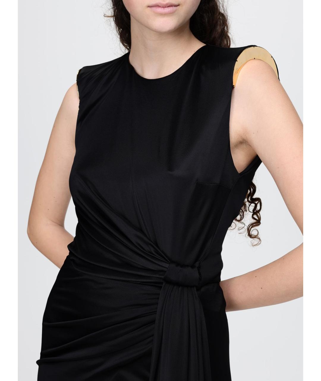 ELISABETTA FRANCHI Черная майка, фото 4