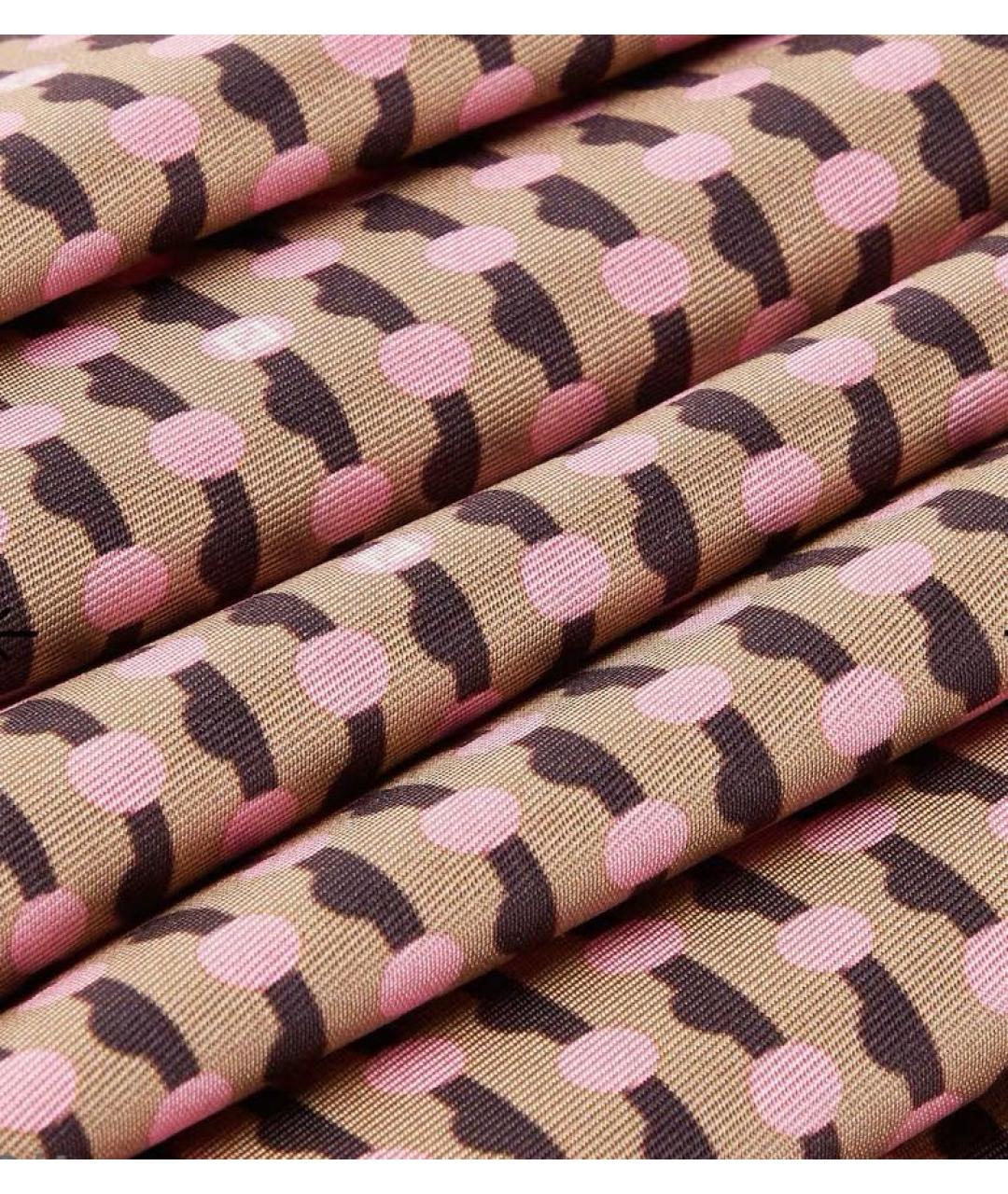 FENDI Мульти шелковый платок, фото 5