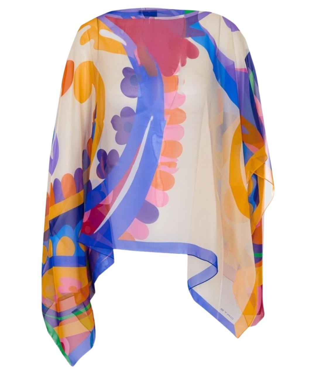 ETRO Мульти шелковая блузы, фото 1