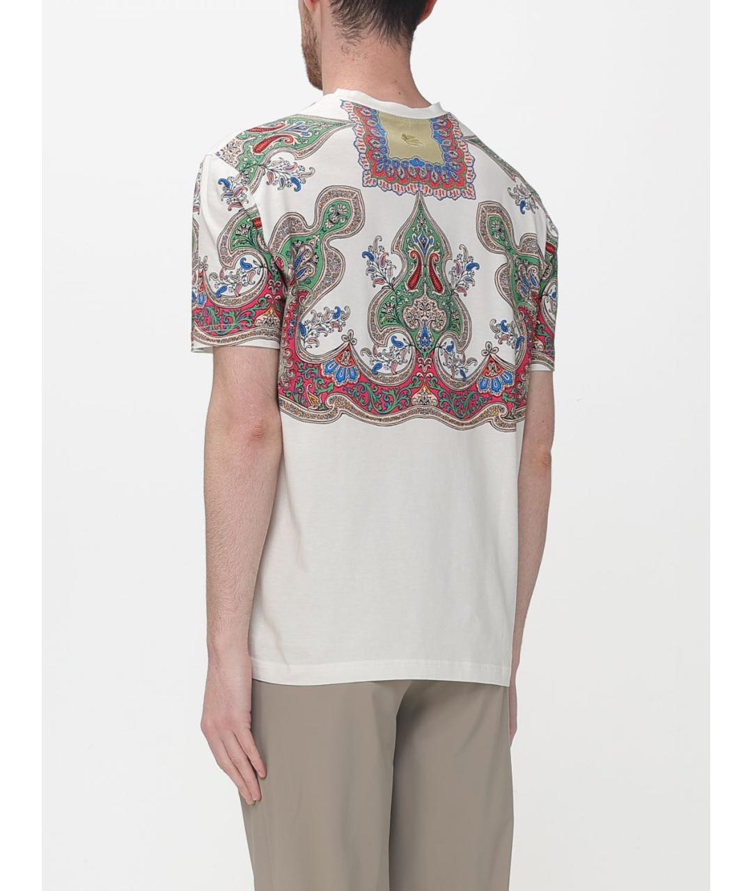 ETRO Мульти хлопковая футболка, фото 3