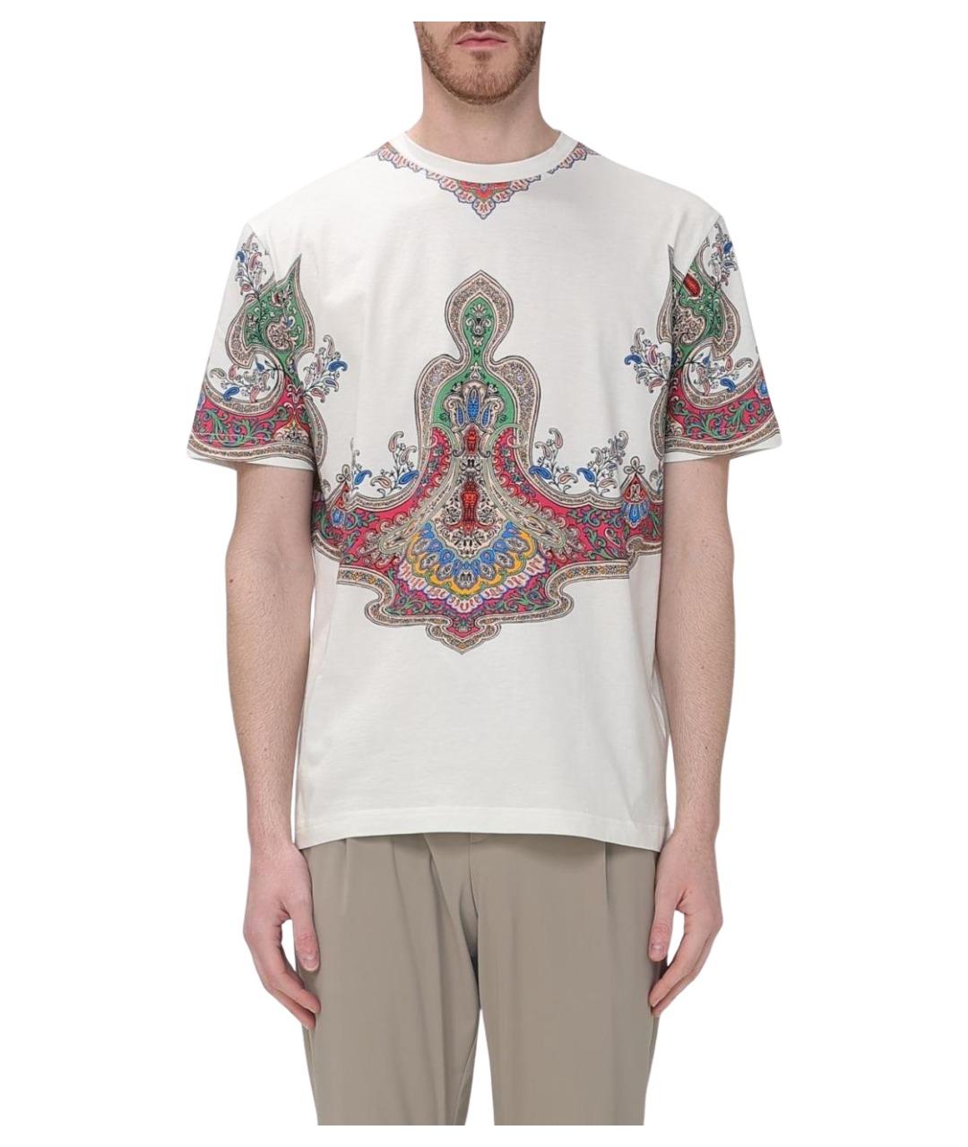 ETRO Мульти хлопковая футболка, фото 1