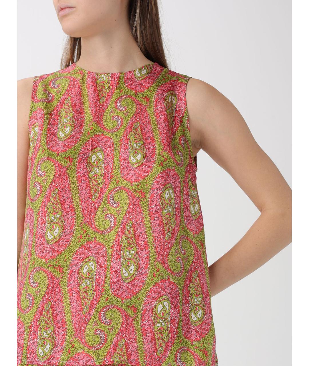 ETRO Мульти полиэстеровая майка, фото 5