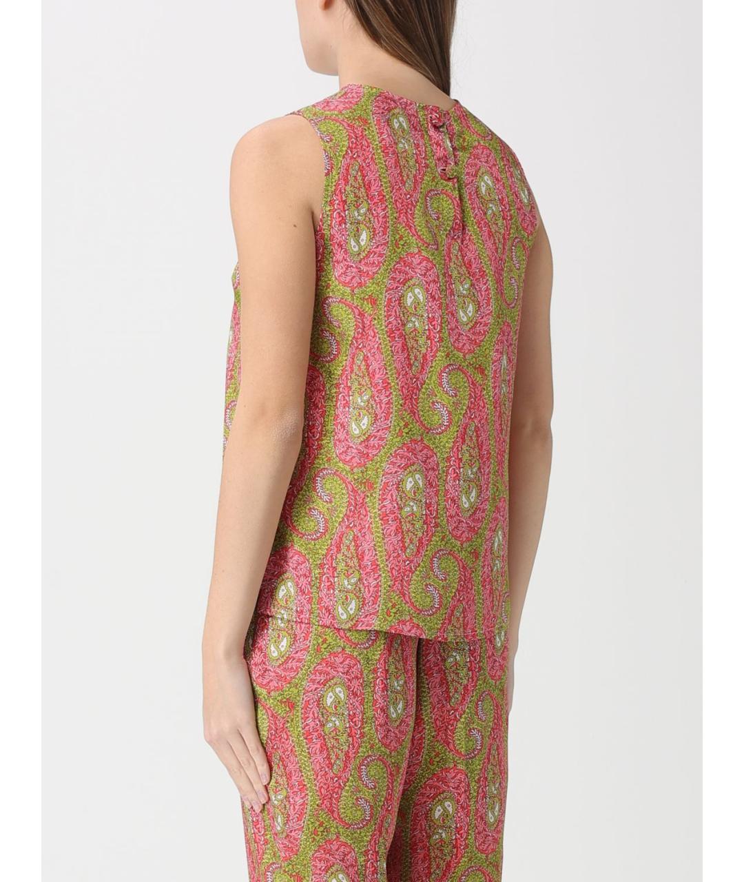 ETRO Мульти полиэстеровая майка, фото 3