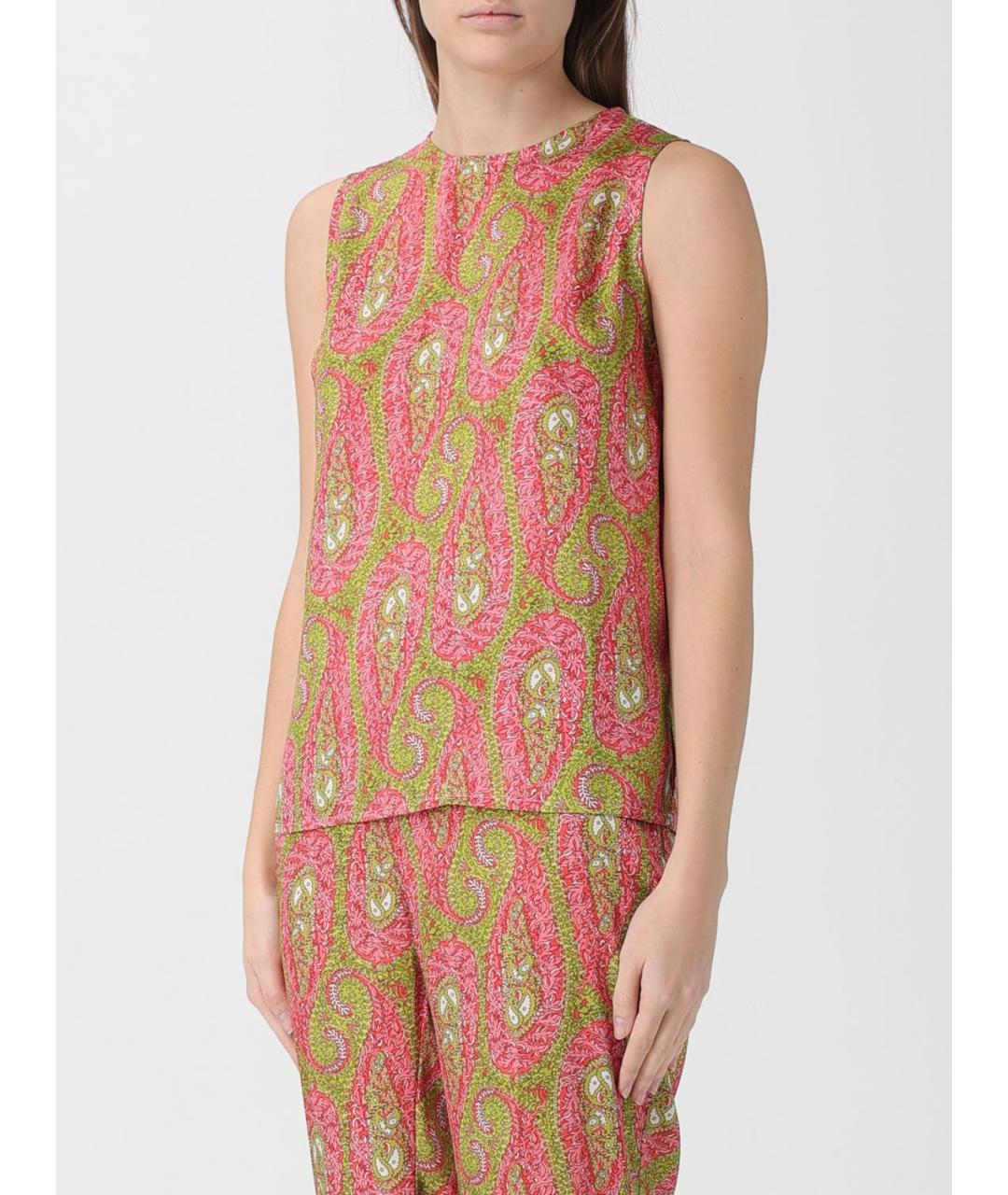 ETRO Мульти полиэстеровая майка, фото 4