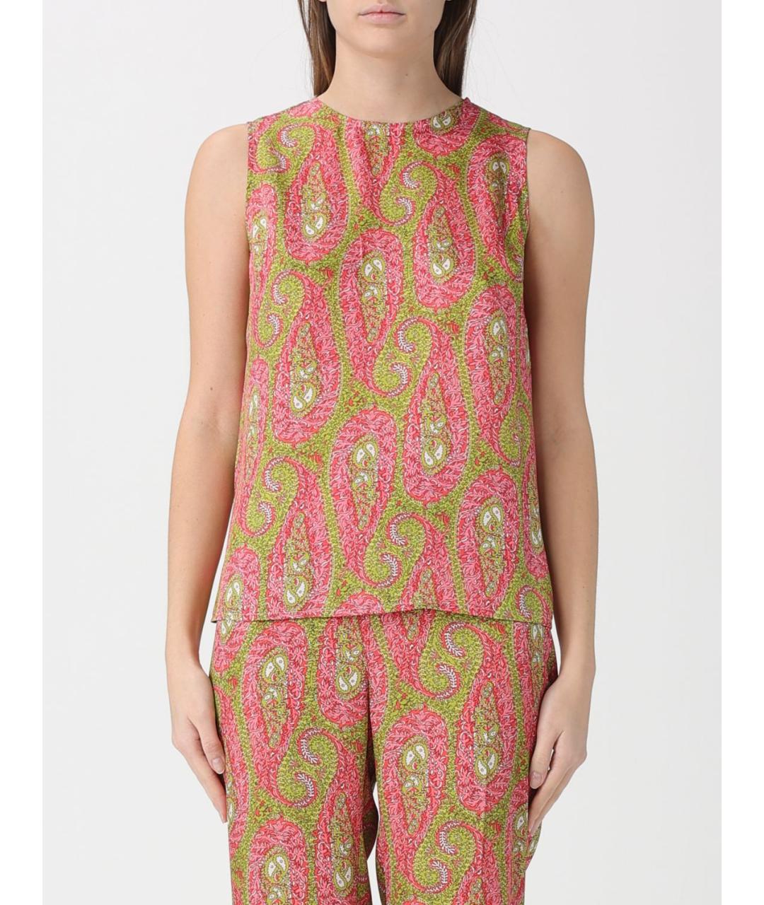 ETRO Мульти полиэстеровая майка, фото 6