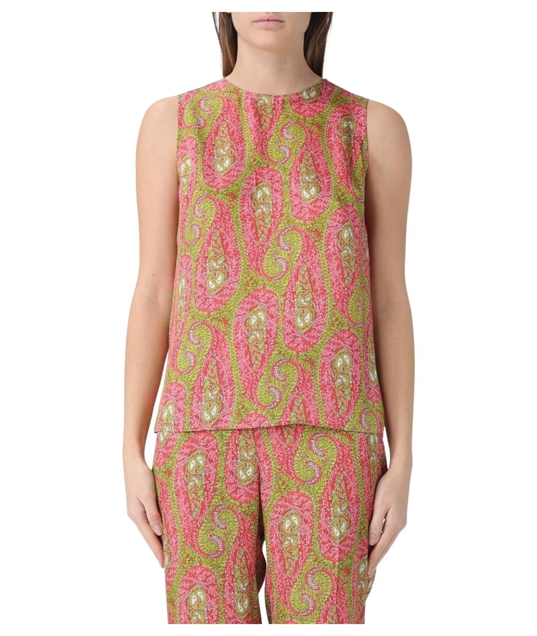 ETRO Мульти полиэстеровая майка, фото 1