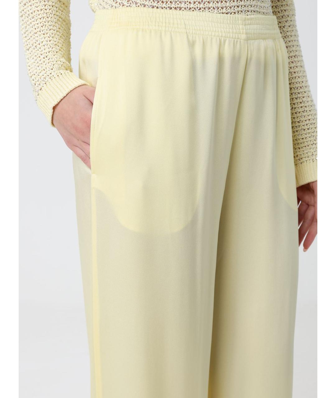 FABIANA FILIPPI Салатовые прямые брюки, фото 3