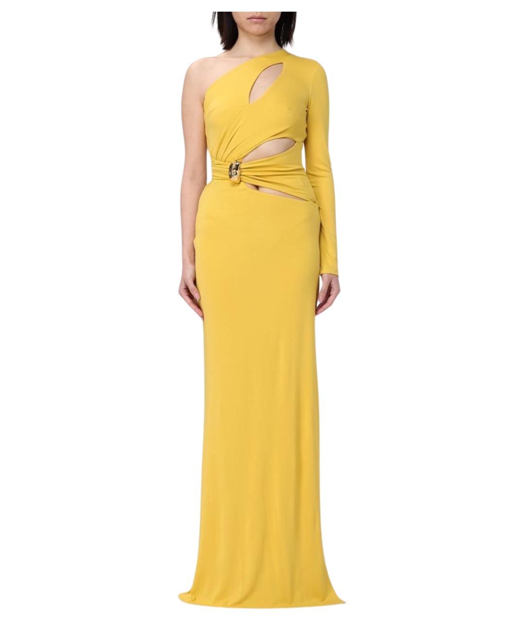 ELISABETTA FRANCHI Желтое вечернее платье, фото 1