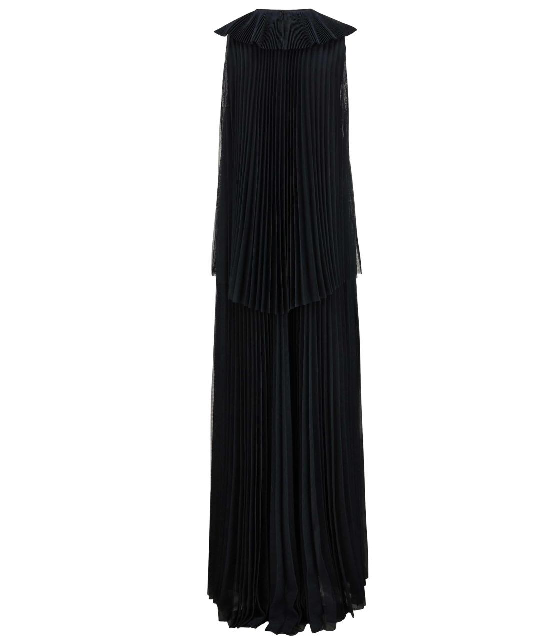 FABIANA FILIPPI Темно-синее полиэстеровое вечернее платье, фото 2