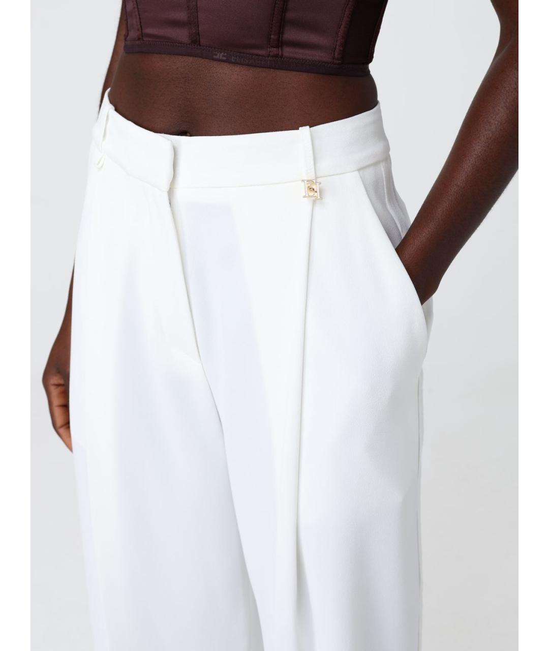 ELISABETTA FRANCHI Прямые брюки, фото 3