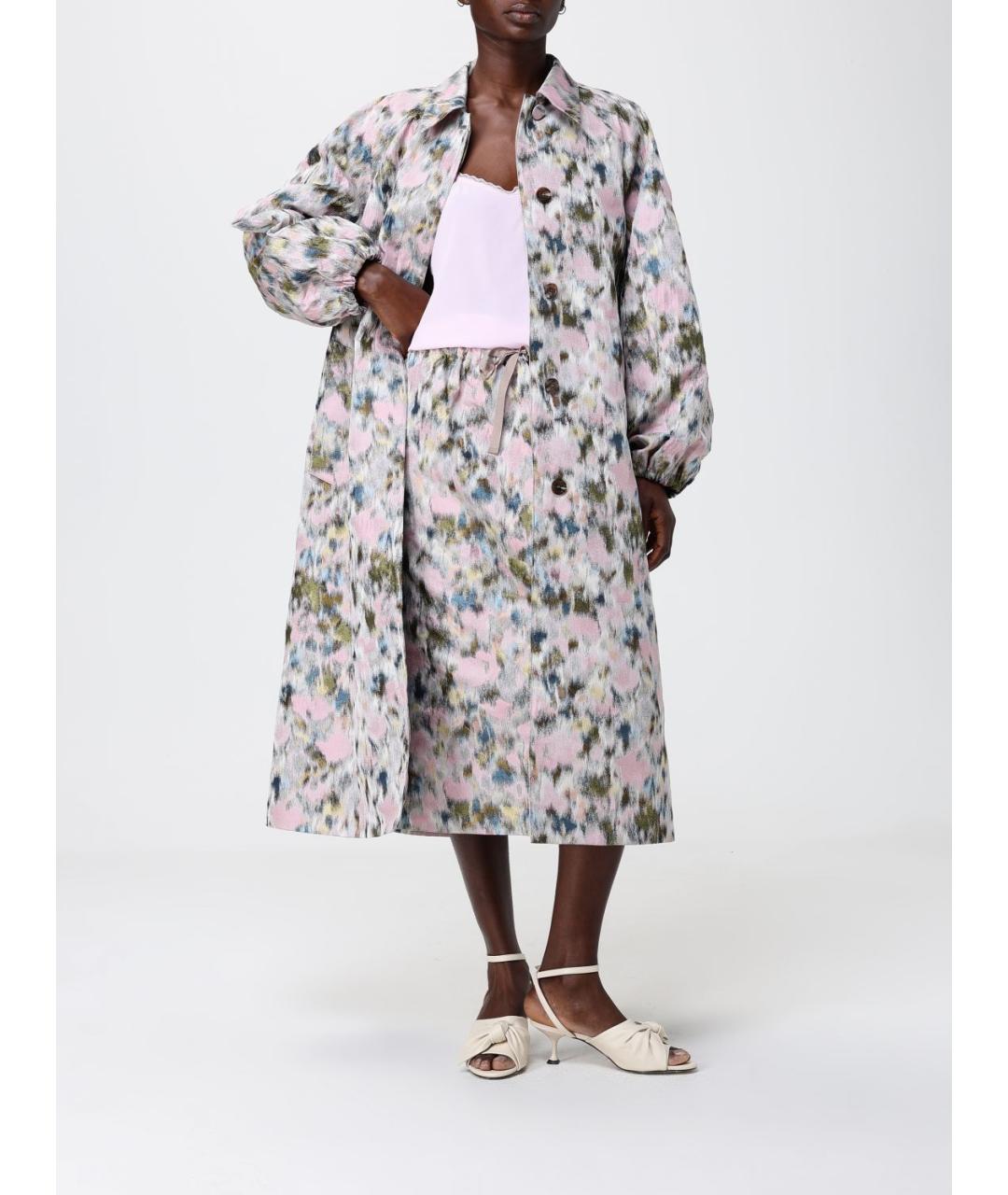 FABIANA FILIPPI Розовая ацетатная майка, фото 2