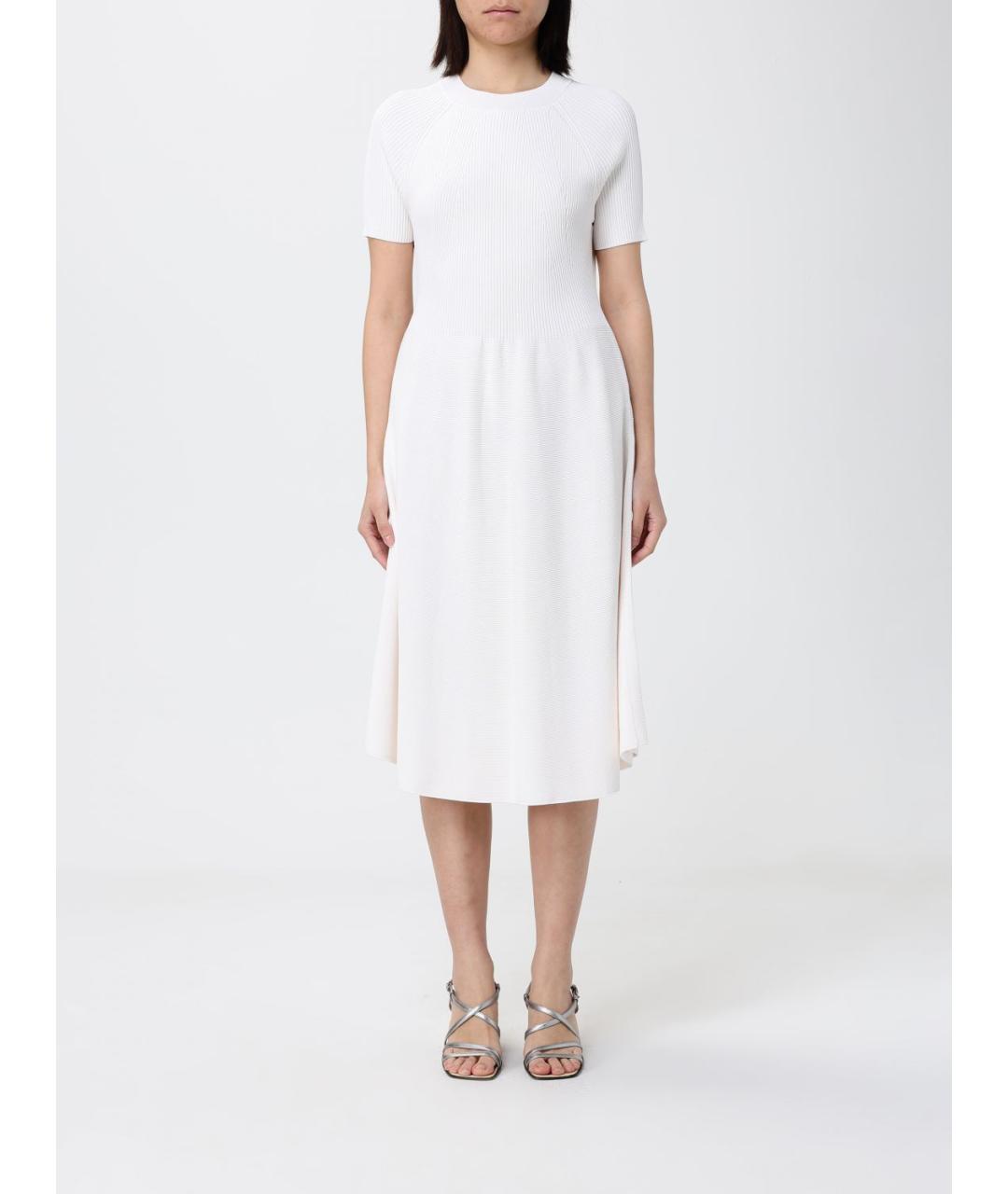 ARMANI EXCHANGE Белое повседневное платье, фото 4