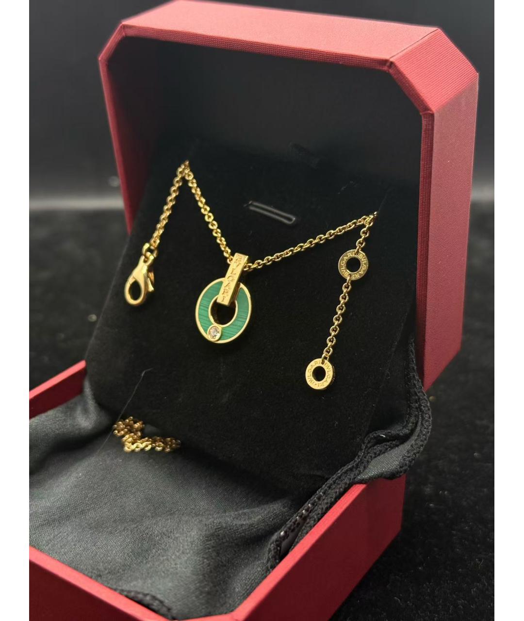 BVLGARI Золотое колье из розового золота, фото 5