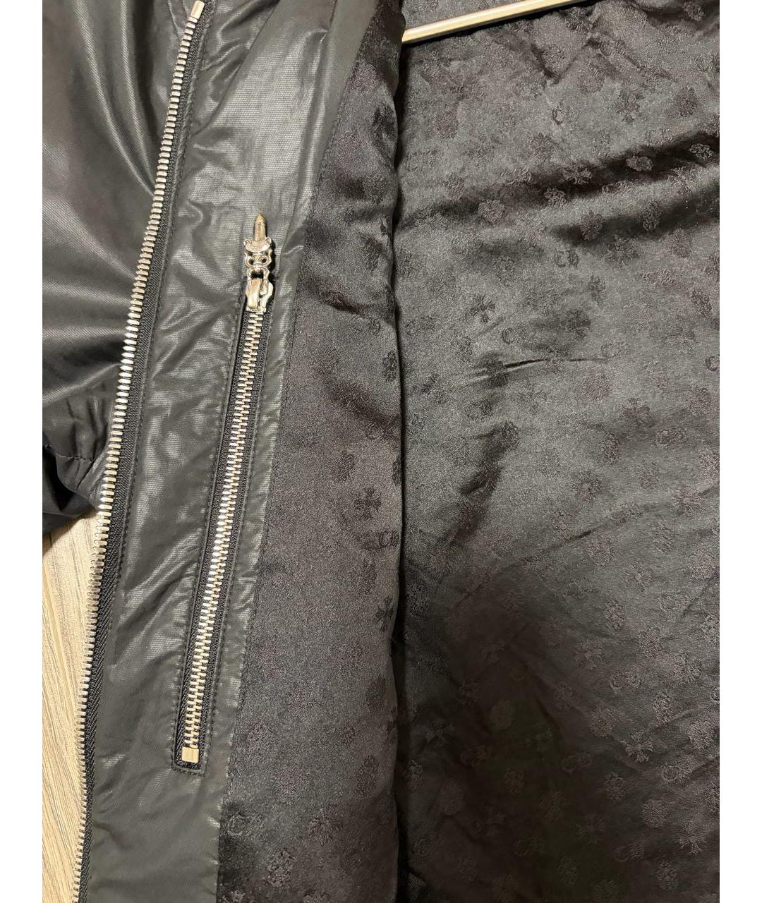 CHROME HEARTS Черная полиамидовая куртка, фото 6