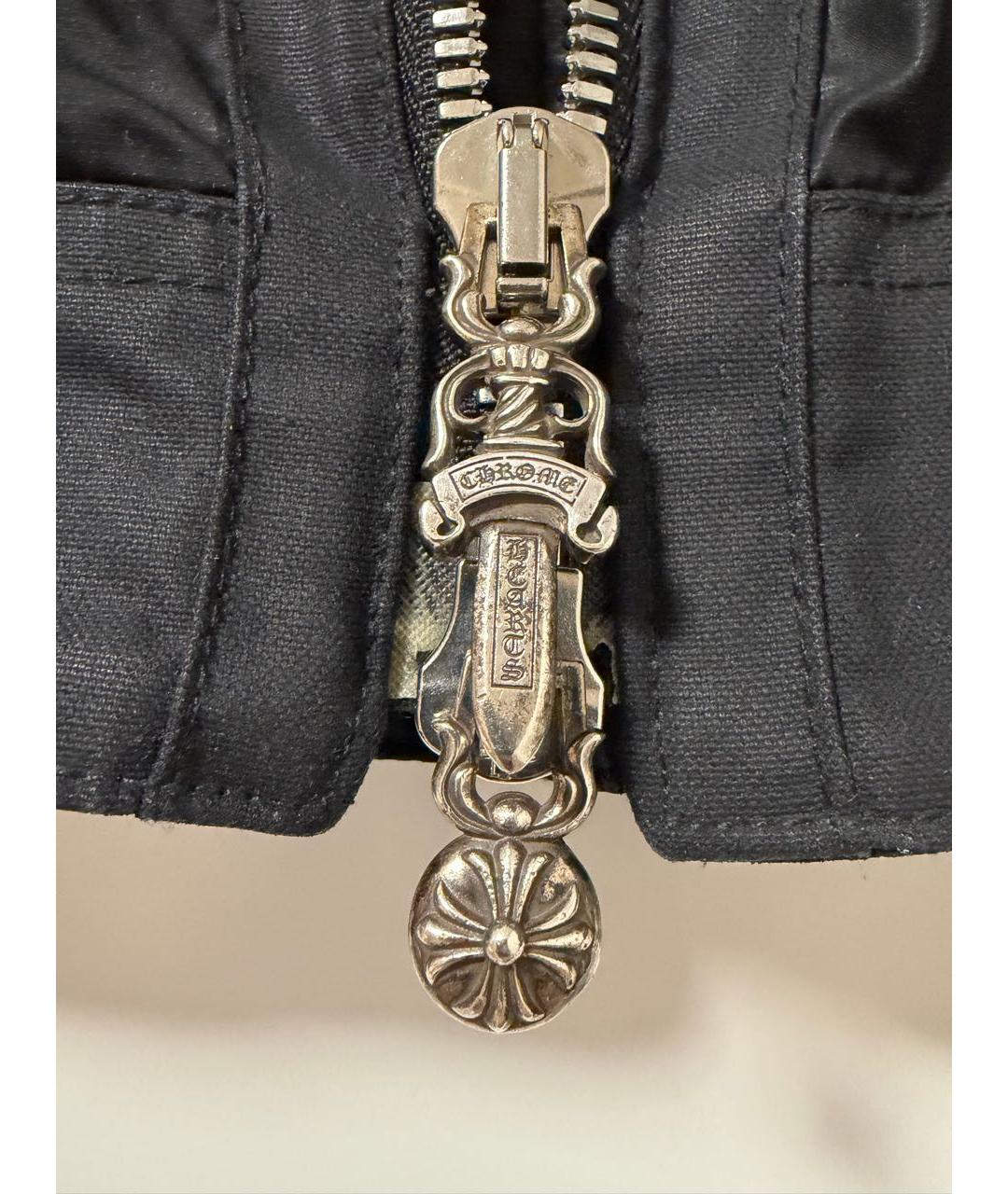 CHROME HEARTS Черная полиамидовая куртка, фото 5