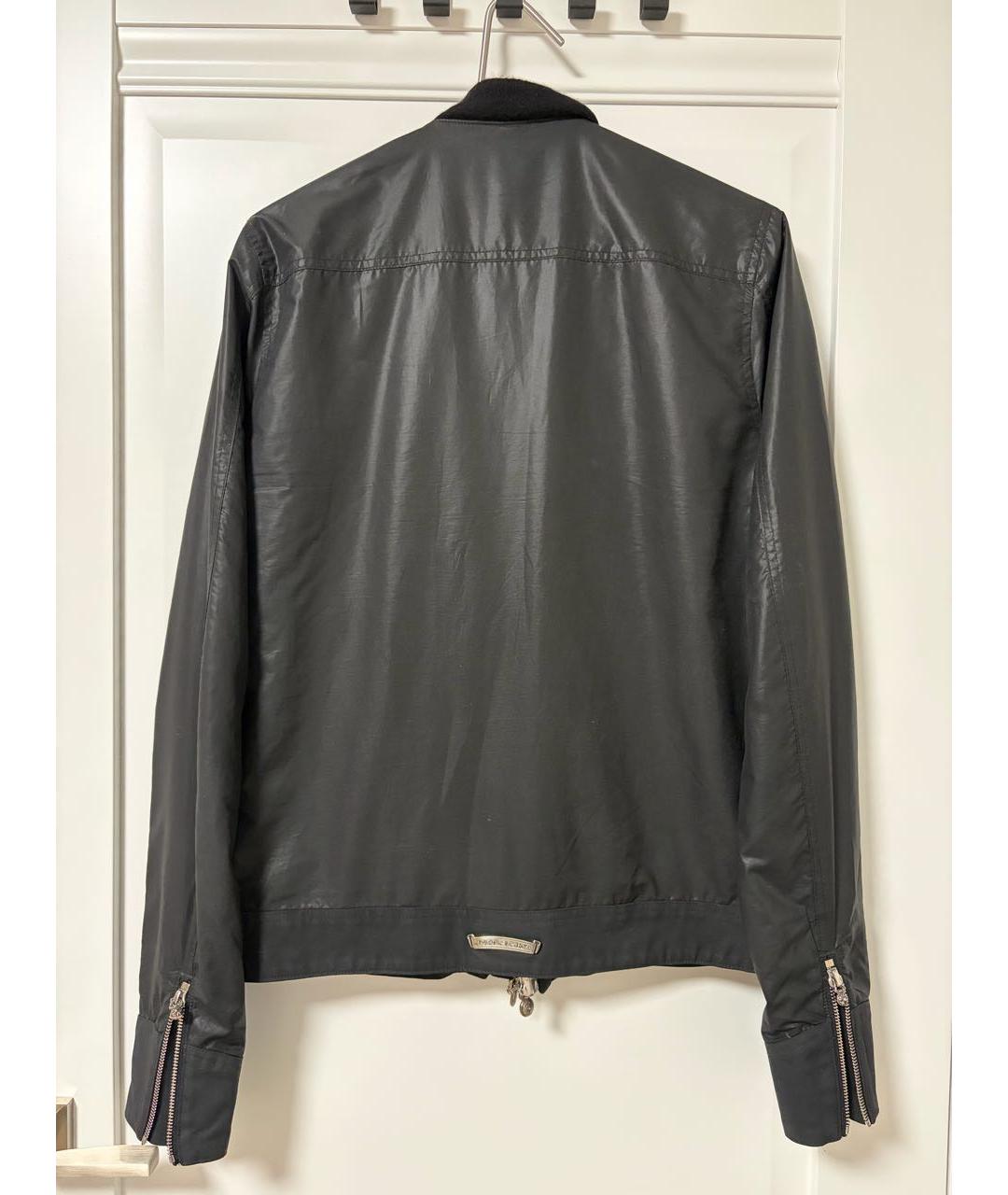 CHROME HEARTS Черная полиамидовая куртка, фото 4