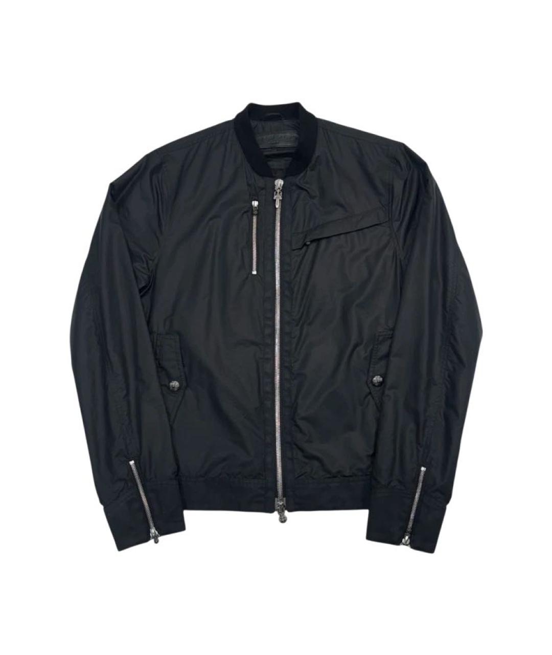 CHROME HEARTS Черная полиамидовая куртка, фото 9