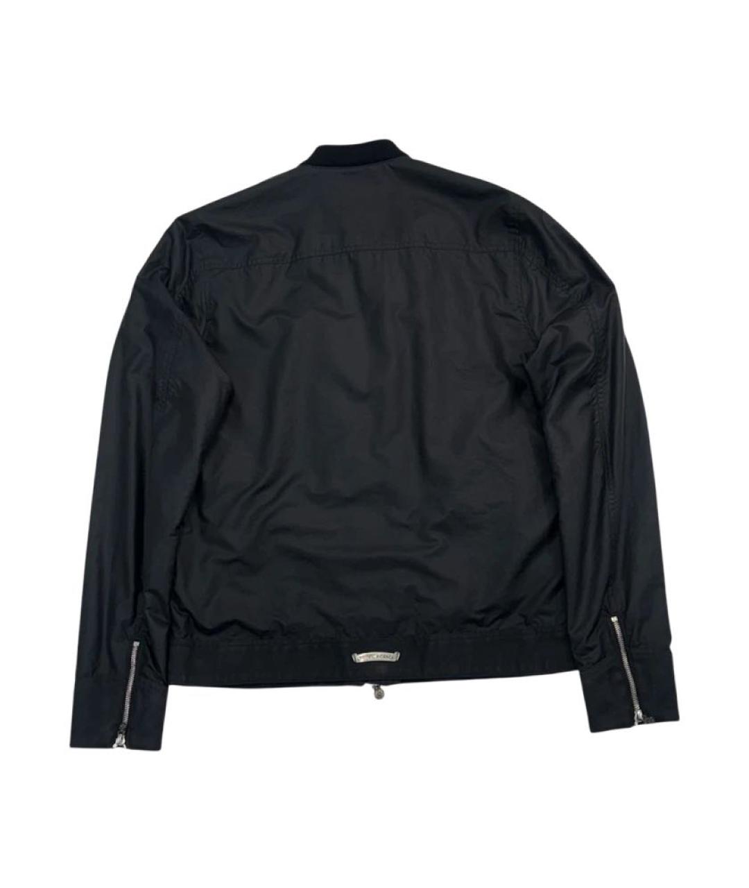 CHROME HEARTS Черная полиамидовая куртка, фото 2