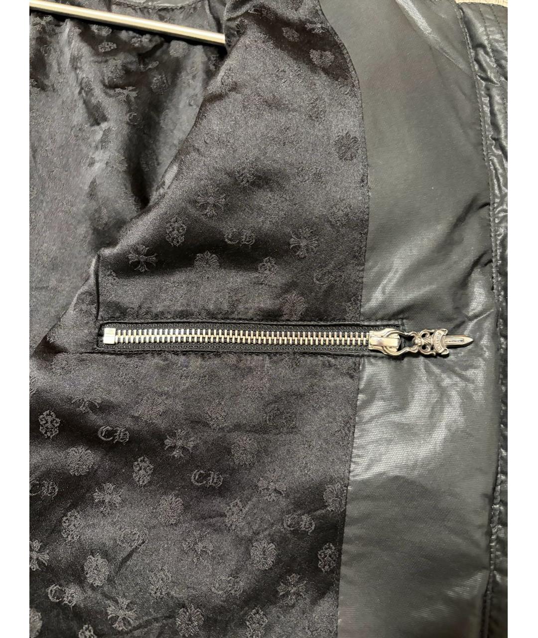 CHROME HEARTS Черная полиамидовая куртка, фото 7