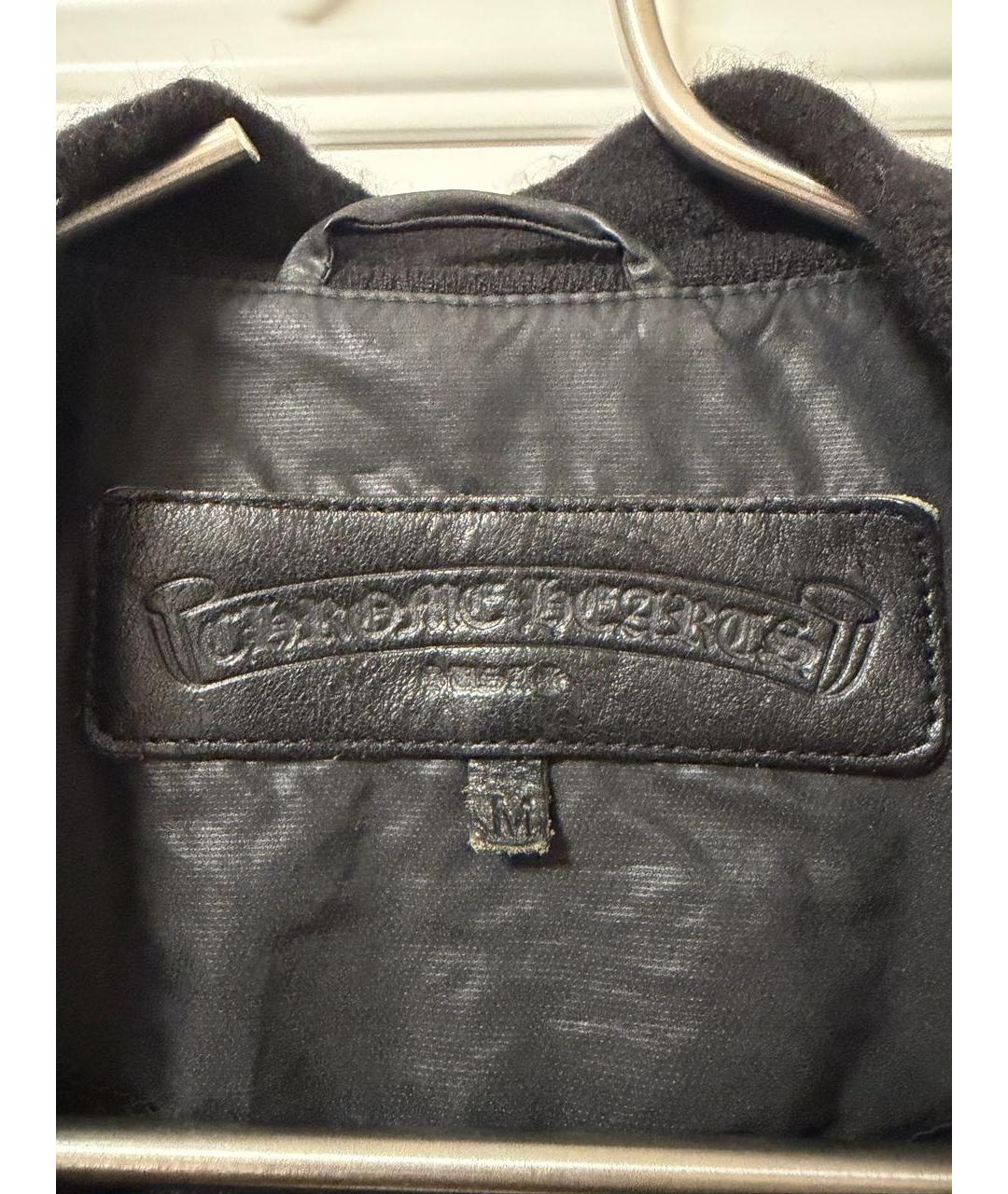 CHROME HEARTS Черная полиамидовая куртка, фото 8