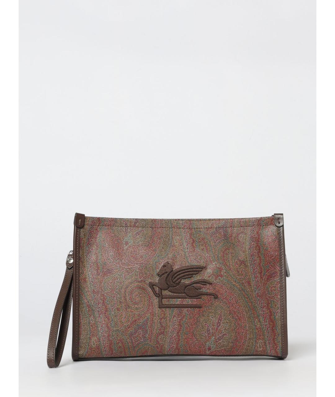 ETRO Бежевая барсетка, фото 6
